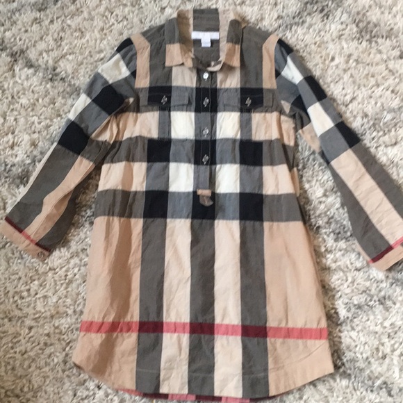 burberry tunic dress